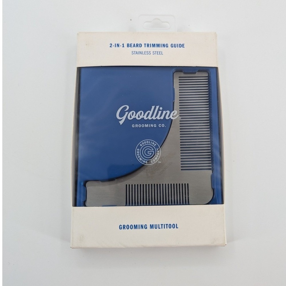 Goodline Grooming Co. Grooming Multitool - 2-in-1 Beard Trimming‎ Guide